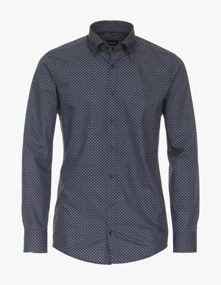 Venti mintás ing, kék