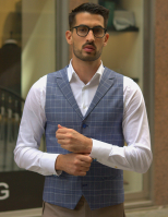 Kockás mellény -több színben