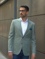 Pasztell zöld -sportzakó