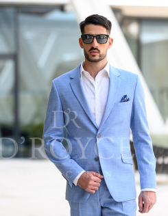 Világos kék sportzakó